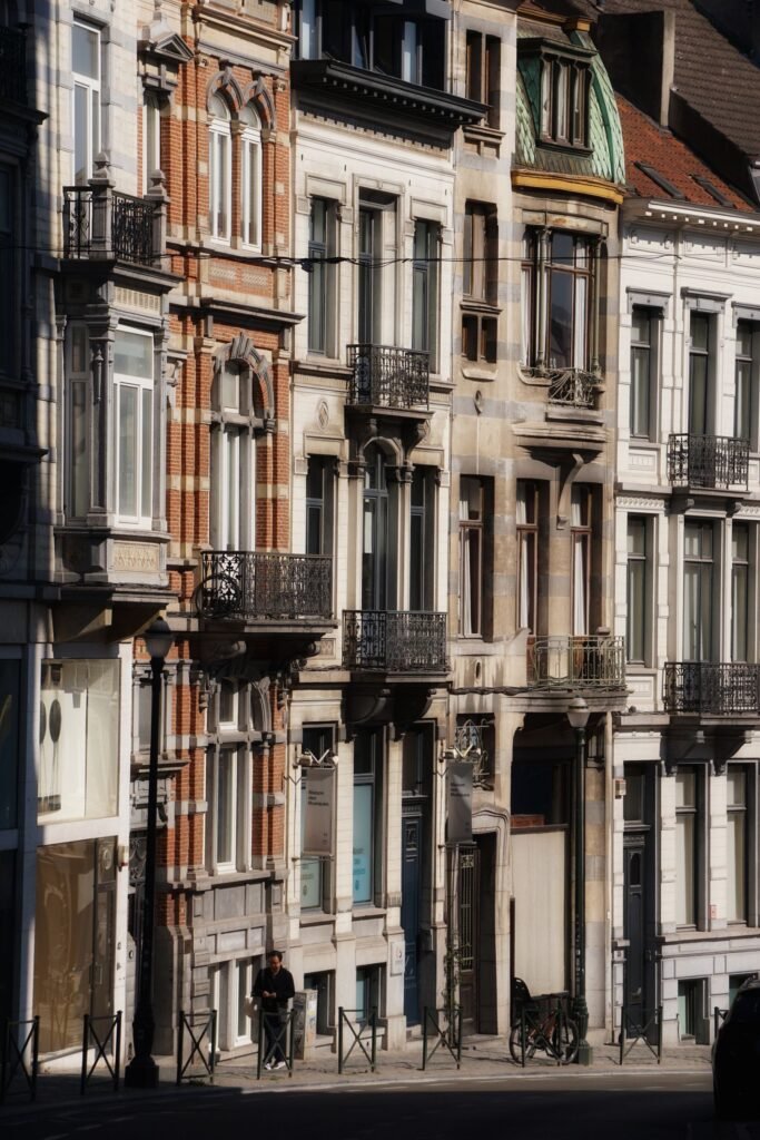 Façades historiques à Bruxelles